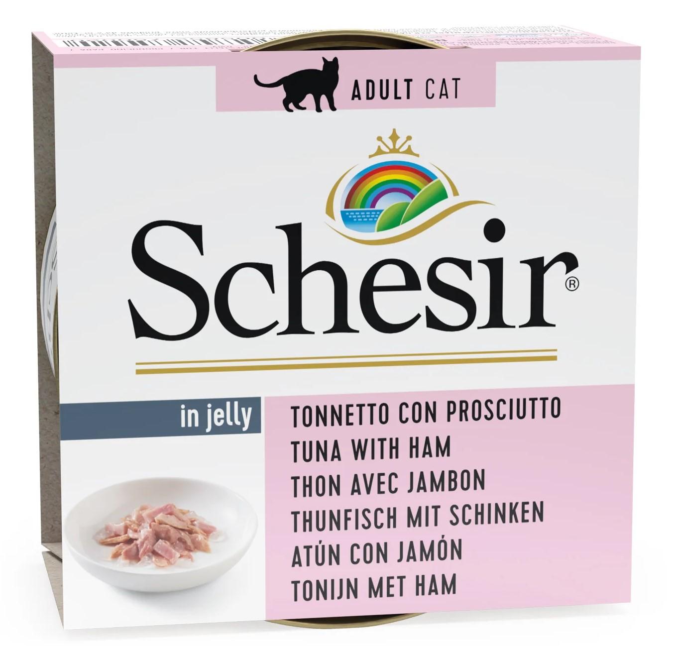 Schesir Tuna With Ham in jelly