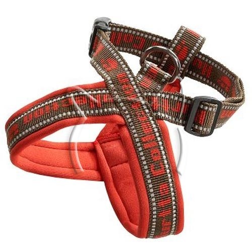 Hurtta Padded Y-Harness Red