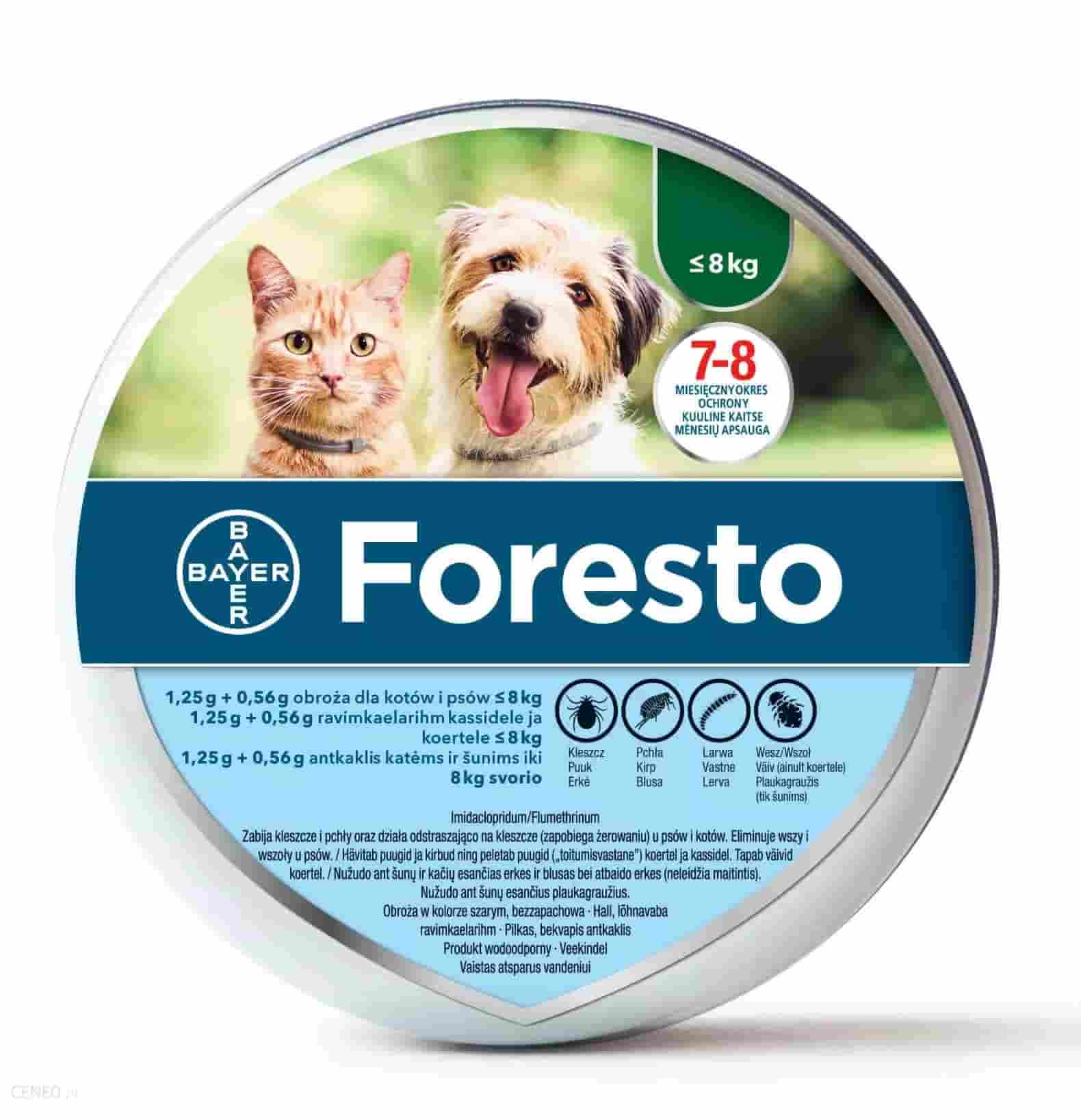 Bayer Foresto Dog&Cat < 8кг.