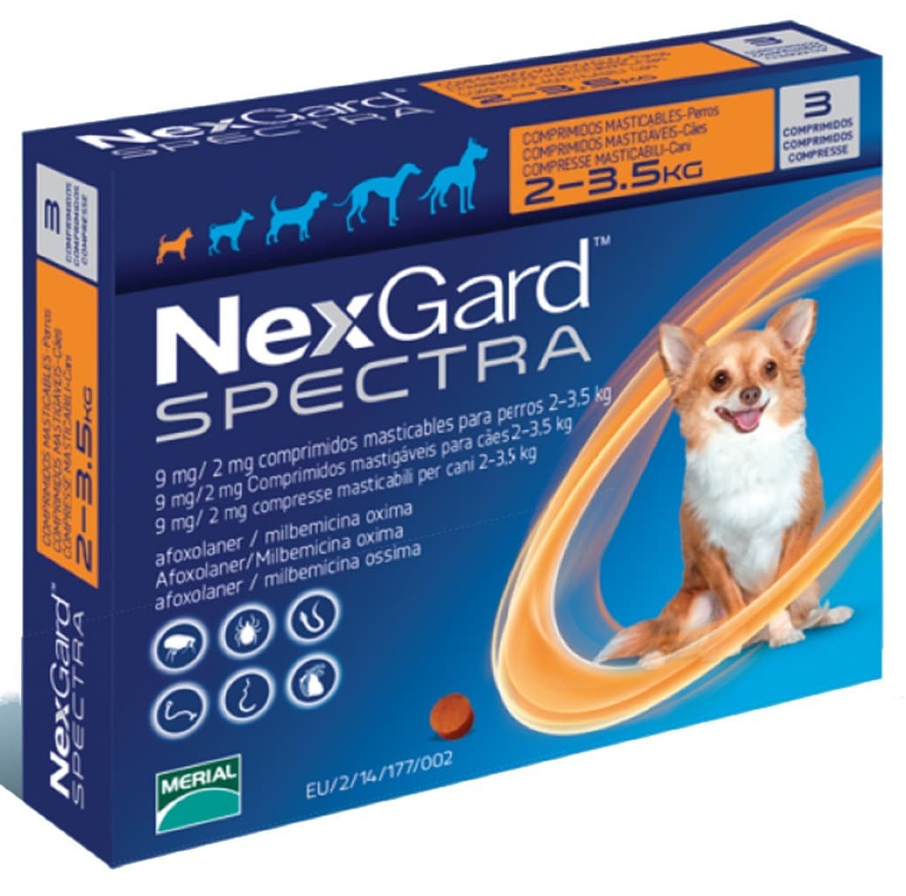 Merial NexGard Spectra Dog 2 - 3.5 кг.
