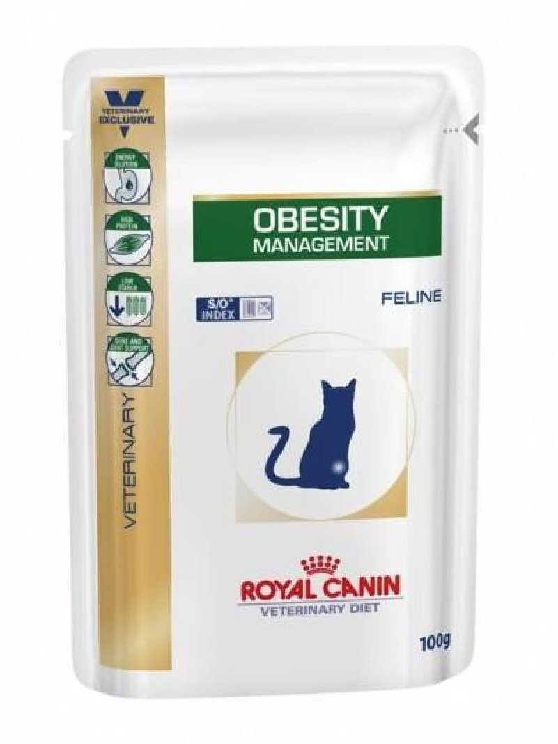 Royal Canin Veterinary Diet Cat Obesity Pouch
