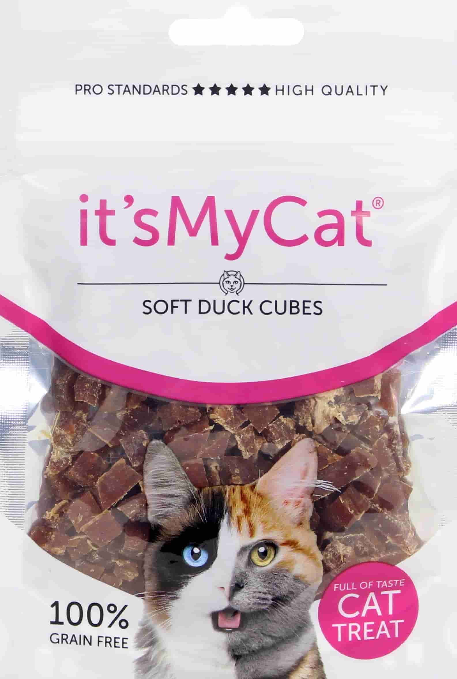 It's My Cat Duck Soft Cubes Grain Free