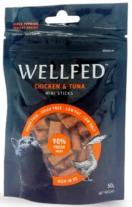 Pet Interest Wellfed Mini Sticks Chicken&Tuna
