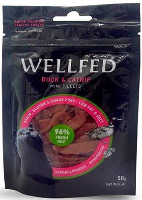 Pet Interest Wellfed Mini Fillets Duck&Catnip