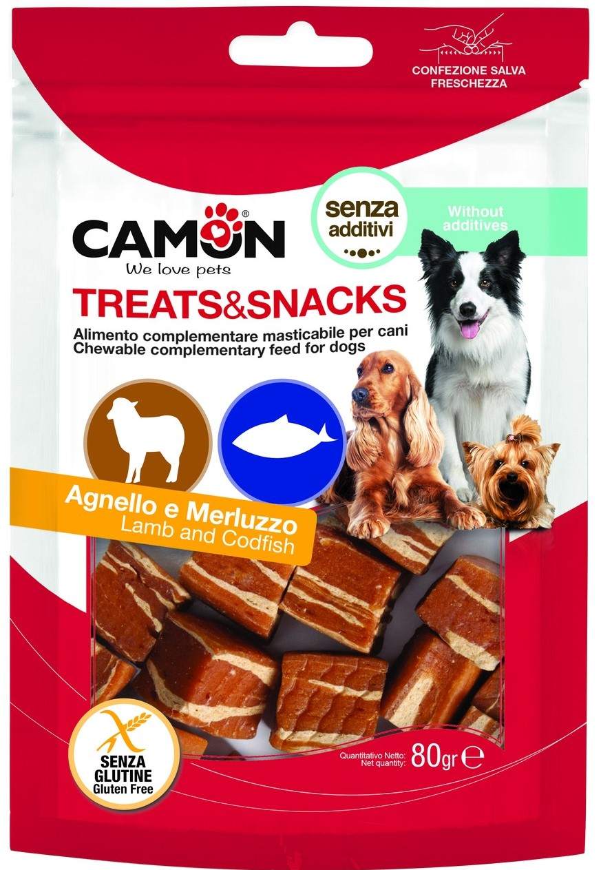 Camon Dog Treats Lamb&Cod Fish Snack