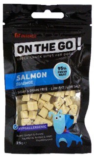 Pet Interest On The Go Dog Salmon Bites