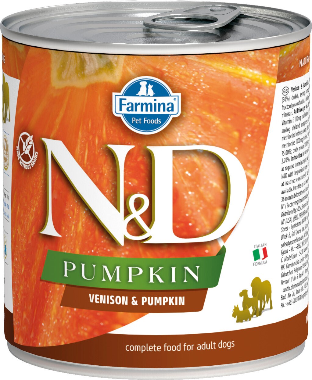 N&D Can Dog Venison & Pumpkin 
