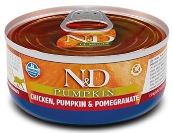 N&D Adult Cat Chicken, Pumpkin&Pomegranate 
