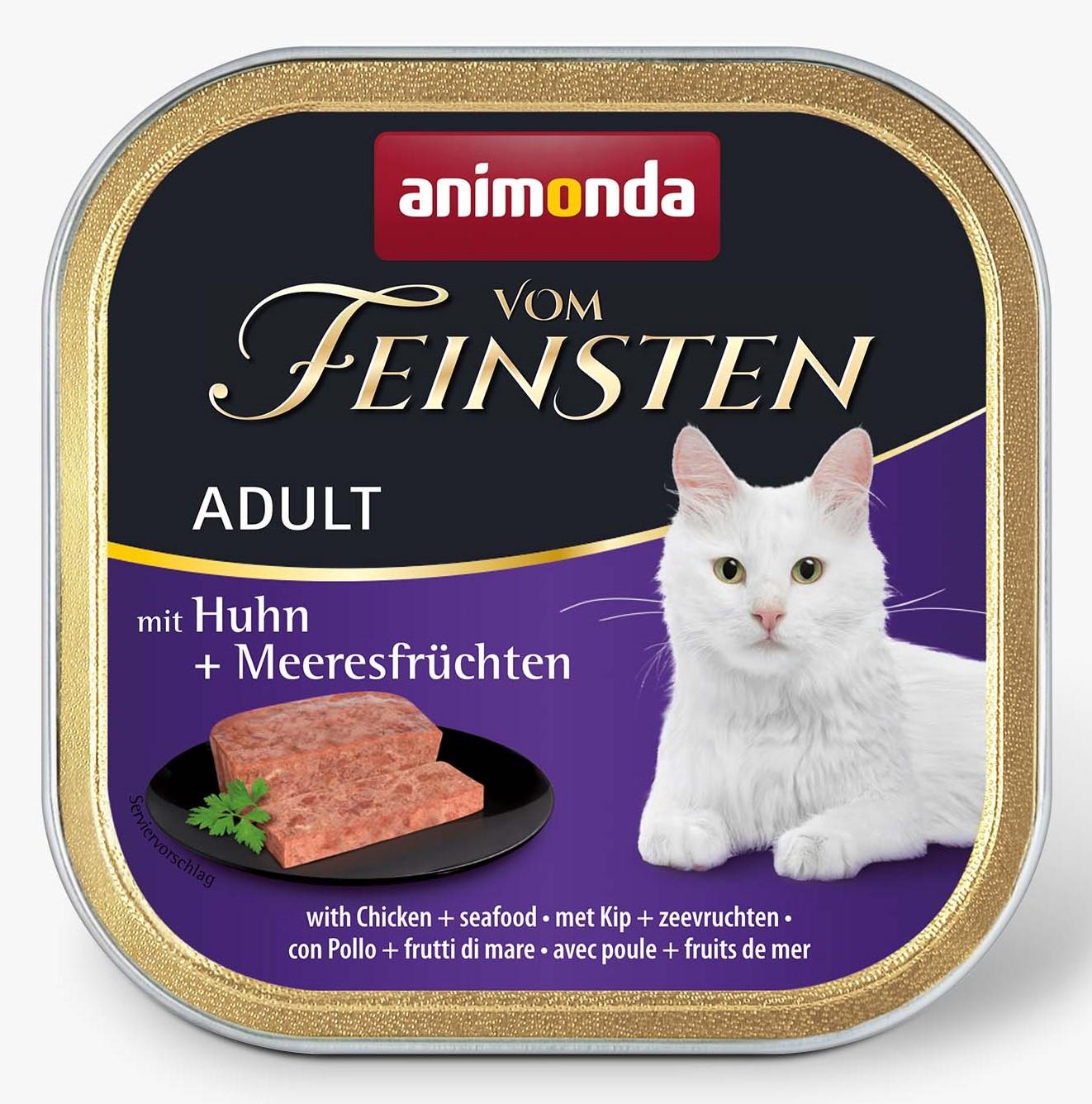 Animonda Vom Feinsten Adult Cat Chicken+Seafood 