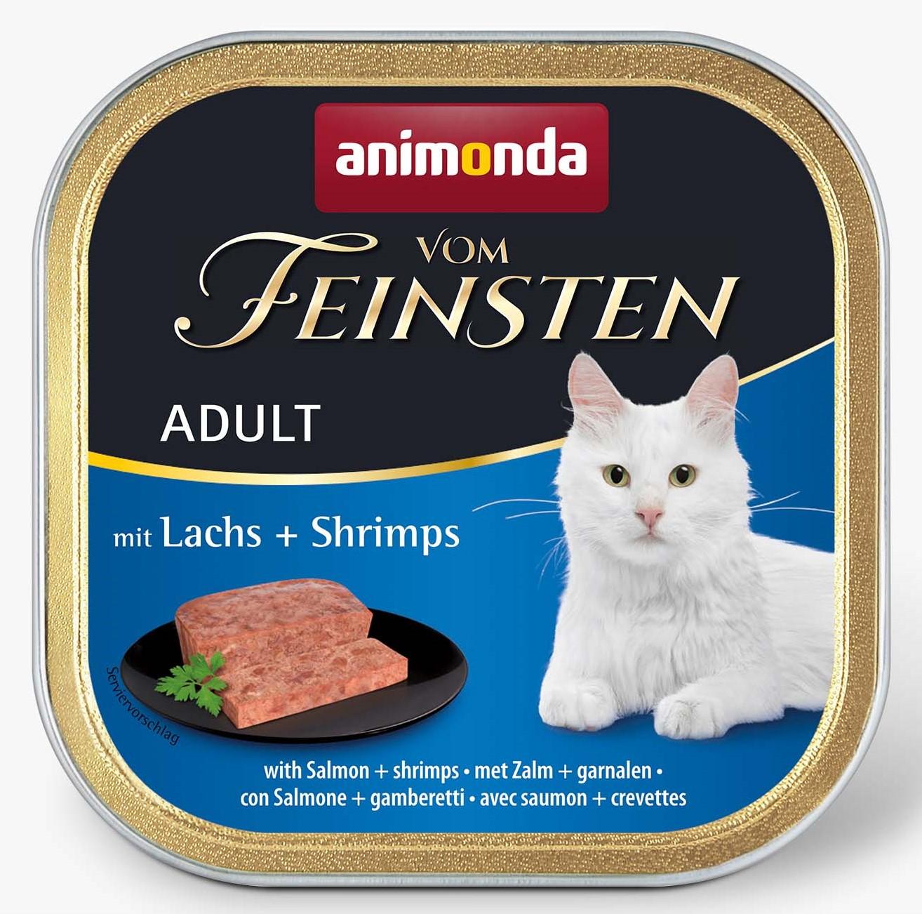 Animonda Vom Feinsten Adult Cat Salmon and Shrimps