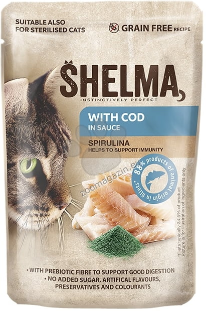 Animonda Shelma Pouch Cat Codfish