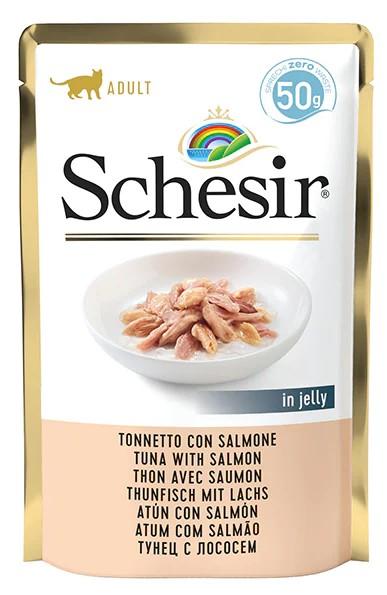 Schesir Tuna With Salmon in jelly