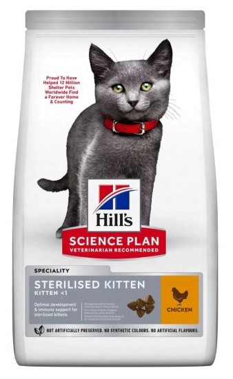 Hill's Feline Kitten Sterilised