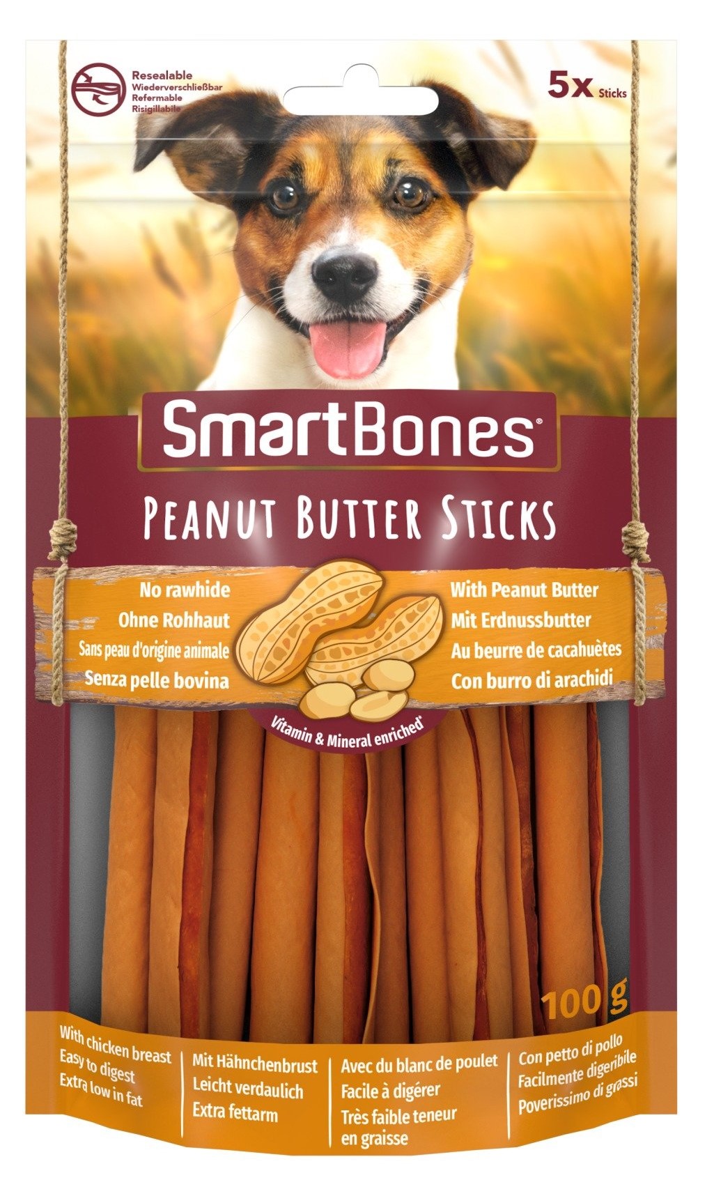 SmartBones Peanut Butter Stick