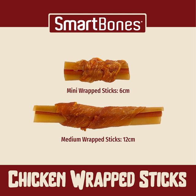 SmartBones WrapStick chicken Mini