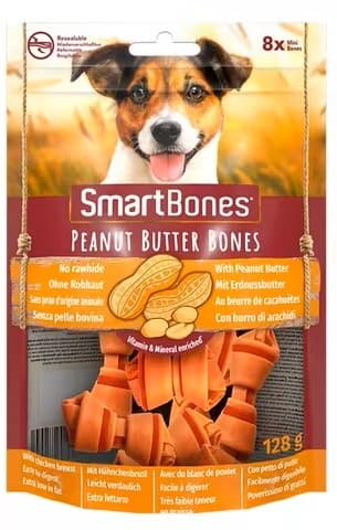 SmartBones Peanut Butter bone Mini