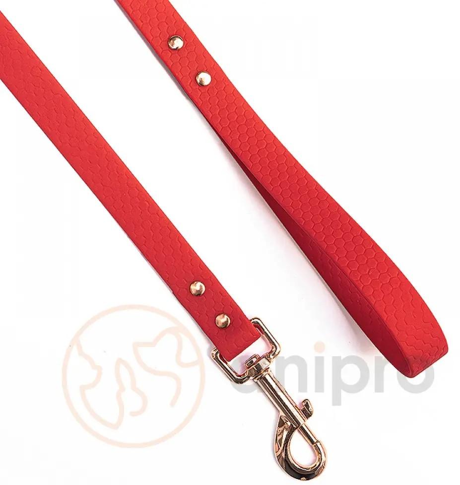 Anipro Hexagon Dog Leash Red Tape