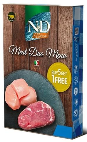 N&D Natural Meat Duo Menu
